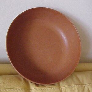 VTG Ellingers Agatized Wood 11.5" Large Serving Salad Bowl #120 MCM Sheboygan WI